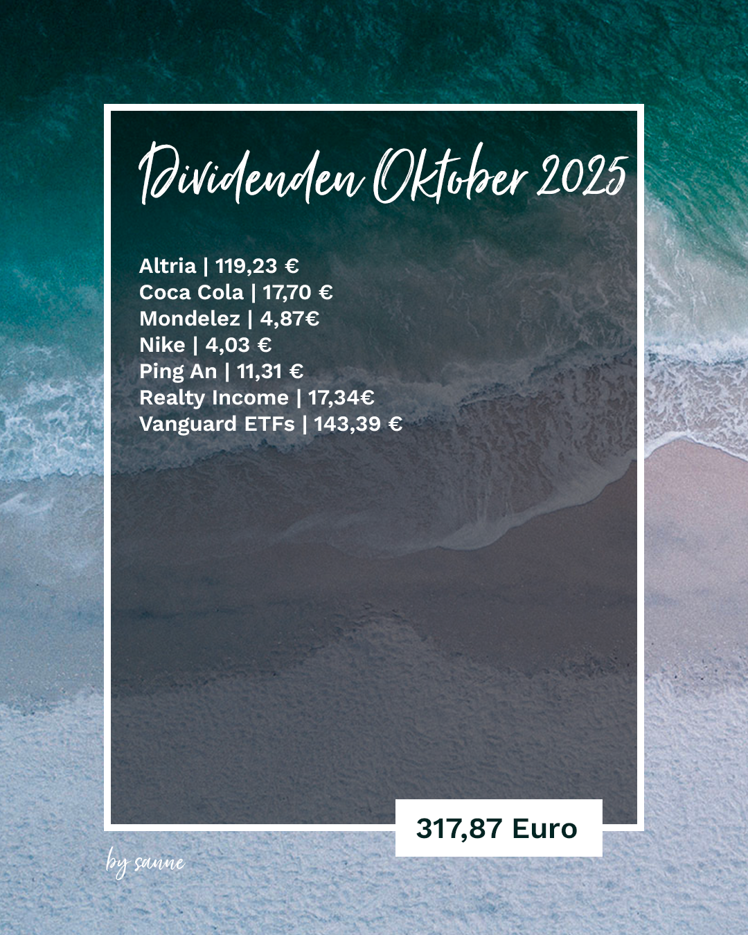 Dividenden im Oktober 2025
