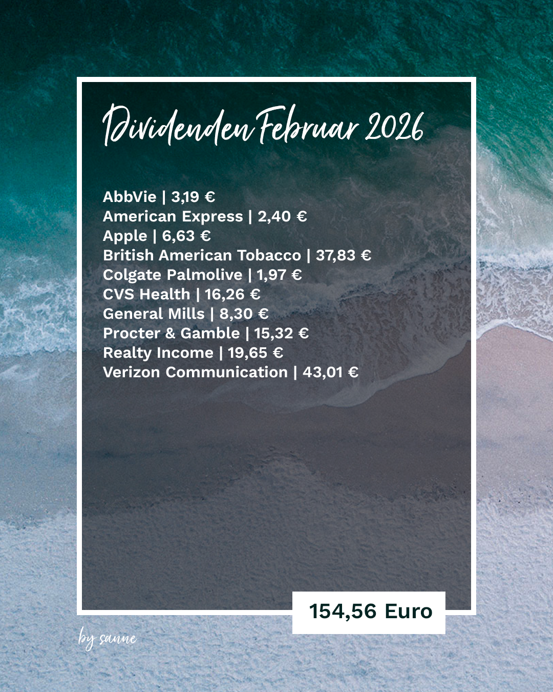 Dividenden im Februar 2026